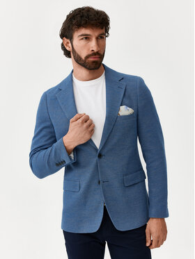 Evenemen Evenemen Marynarka Harper Niebieski Slim Fit