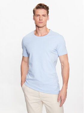 Casual Friday Casual Friday Marškinėliai 20503063 Mėlyna Slim Fit