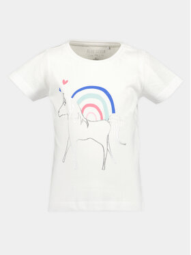 Blue Seven Blue Seven Тишърт 702303 X Бял Regular Fit