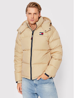Tommy Jeans Tommy Jeans Daunenjacke Alaska DM0DM15445 Beige Regular Fit