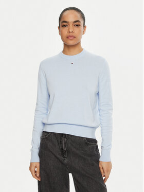 Tommy Jeans Tommy Jeans Pullover Essential DW0DW20159 Himmelblau Regular Fit