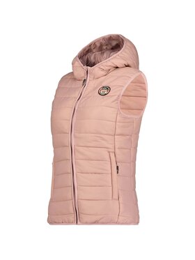Geographical Norway Geographical Norway Kamizelka WW1198F/GNO-LIGHT PINK Różowy Regular Fit