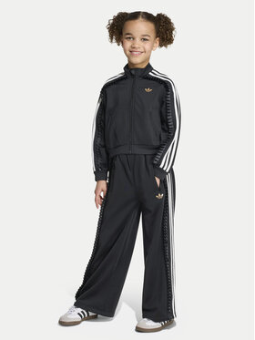 adidas adidas Анцуг Firebird Loose Tracksuit KR6591 Черен Regular Fit