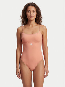 Calvin Klein Swimwear Calvin Klein Swimwear Strój kąpielowy LV00Q61217 Różowy