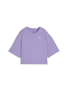 Puma Puma T-Shirt 629743 Fioletowy Regular Fit