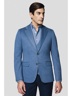 Lancerto Lancerto Marynarka Orosei MA131125000011 Granatowy Slim Fit