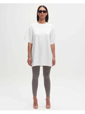Misaga Misaga T-Shirt Relaxed T-Shirt no.2 Biały Relaxed Fit