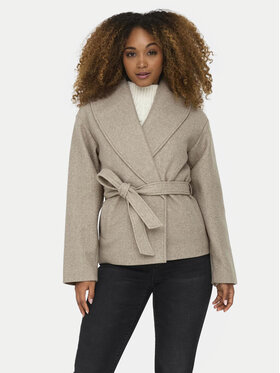 ONLY ONLY Преходно яке Augusta 15314352 Бежов Regular Fit