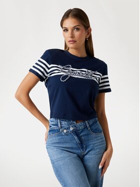 Guess Guess T-Shirt 176709 Niebieski Classic Fit