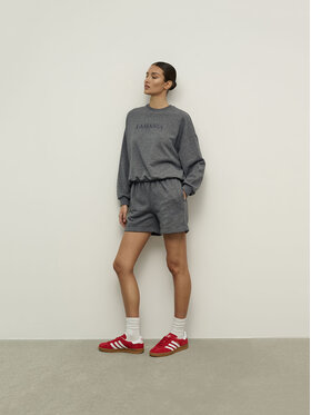 La Mania La Mania Szorty sportowe TIDE Szary Classic Fit