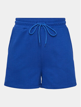 Pieces Pieces Športové kraťasy Chilli Summer 17118868 Modrá Regular Fit