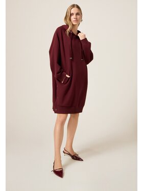 Oltre Oltre Vestito da giorno 7938E000318N036 Bordeaux Over Fit