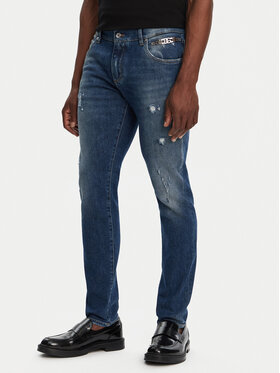 Dolce&Gabbana Dolce&Gabbana Blugi GY07CD G8LN7 Bleumarin Slim Fit