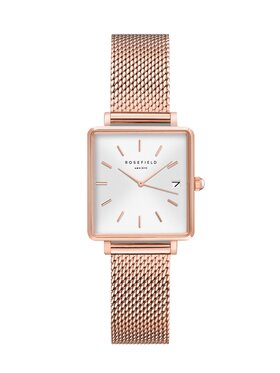 Rosefield Rosefield Zegarek Boxy XS Różowe złoto