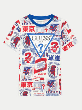 Guess Guess T-shirt L4YI04 K8HM3 Šarena Regular Fit