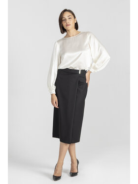 Deni Cler Milano Deni Cler Milano Spódnica ołówkowa W-DC-7011-E2-H5-90-1 Czarny Regular Fit