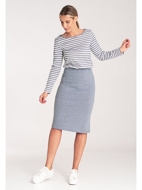 FIGL FIGL Sukienka codzienna M1057 Szary Regular Fit