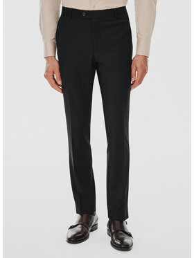 Pako Lorente Pako Lorente Spodnie garniturowe P24WF-6G-019 Czarny Slim Fit