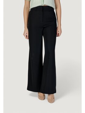 Morgan De Toi Morgan De Toi Pantaloni palazzo 242-PBIRD Nero Palazzo Fit