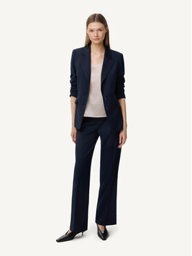 KMX KMX Marynarka 108480012 Granatowy Fitted Fit
