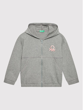 United Colors Of Benetton United Colors Of Benetton Felpa 3GNSC500O Grigio Regular Fit