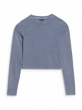 4F 4F Longsleeve 4FJWSS25TLONF430-32S Μπλε Slim Fit