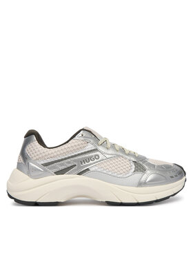 HUGO HUGO Sneakersy GO2 50558025 Stříbrná