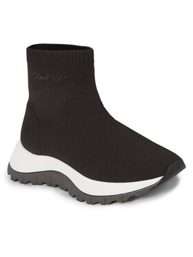Calvin Klein Calvin Klein Sneakers 2 Piece Sole Runner Sock Boot HW0HW01641 Noir
