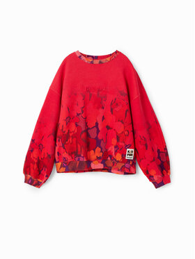 Desigual Desigual Džemperis 23WGSK05 Raudona Regular Fit