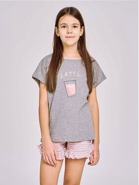 Taro Taro Piżama TA3172-01 Szary Basic Fit
