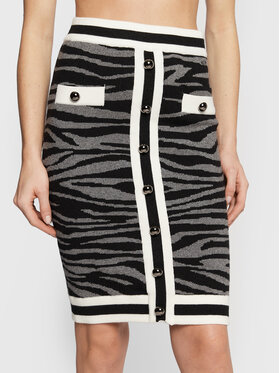 Fracomina Fracomina Пола тип молив FS22WG4004K499F8 Сив Slim Fit