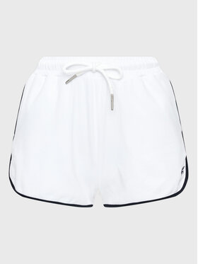 Superdry Superdry Športne kratke hlače Vintage Stripe Racer W7110318A Bela Regular Fit
