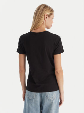 Guess Guess Marškinėliai V2YI07 K8HM0 Juoda Regular Fit