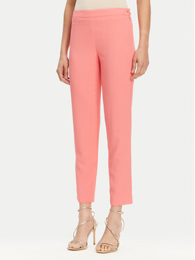 Patrizia Pepe Patrizia Pepe Auduma bikses 2P1683 A411 Koraļļu Regular Fit