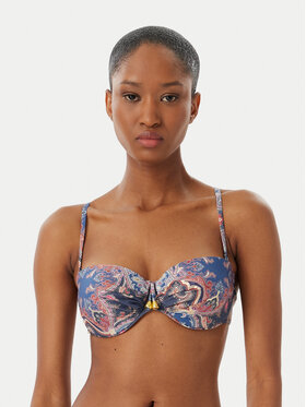 Selmark Selmark Góra od bikini BO916 Niebieski