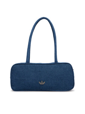 adidas adidas Käekott Adicolor Elongated Airliner Denim Bag KD7875 Sinine