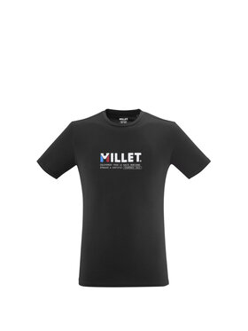 Millet Millet T-Shirt Millet Ts Ss M Czarny Regular Fit