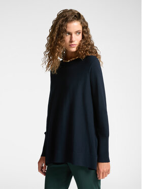 Elena Mirò Elena Mirò Cardigan M513Z000653N034 Blu A-Line Fit