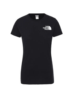 The North Face The North Face T-Shirt The North Face W Half Dome Tee Czarny Slim Fit