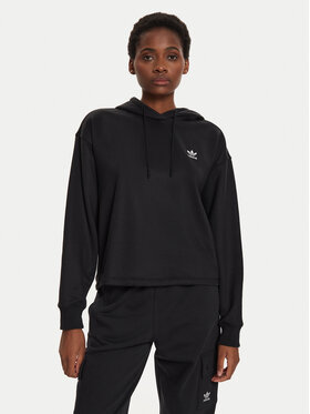 adidas adidas Sweatshirt Trefoil IU2421 Schwarz Loose Fit
