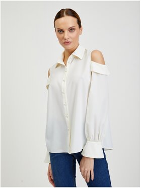 Orsay Orsay Bluzka 600246-001000__40 Biały Regular Fit