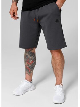 PITBULL PITBULL Szorty Szorty Szary Regular Fit