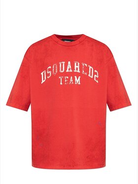 Dsquared2 Dsquared2 T-shirt S71GD1602 Rosso Regular Fit