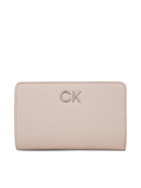 Calvin Klein Calvin Klein Portfel damski Re-Lock Bifold French Wallet K60K608992 Szary