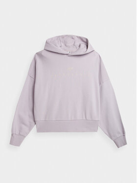 4F 4F Pulóver 4FAW23TSWSF0717 Lila Regular Fit