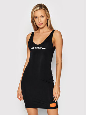 LaBellaMafia LaBellaMafia Vsakodnevna obleka 23022 Črna Slim Fit