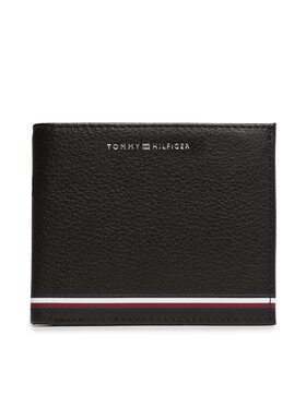 Tommy Hilfiger Tommy Hilfiger Portefeuille homme grand format Th Central Extra Cc And Coin AM0AM11260 Noir
