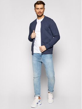 Jack&Jones Majica Organic Basic 12156101 Bela Slim Fit