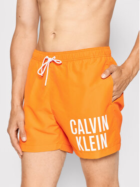 Calvin Klein Swimwear Calvin Klein Swimwear Pantaloni scurți pentru înot Intense Power KM0KM00701 Portocaliu Regular Fit