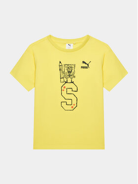 Puma Puma Футболка Puma X Spongebob 622217 Жовтий Regular Fit